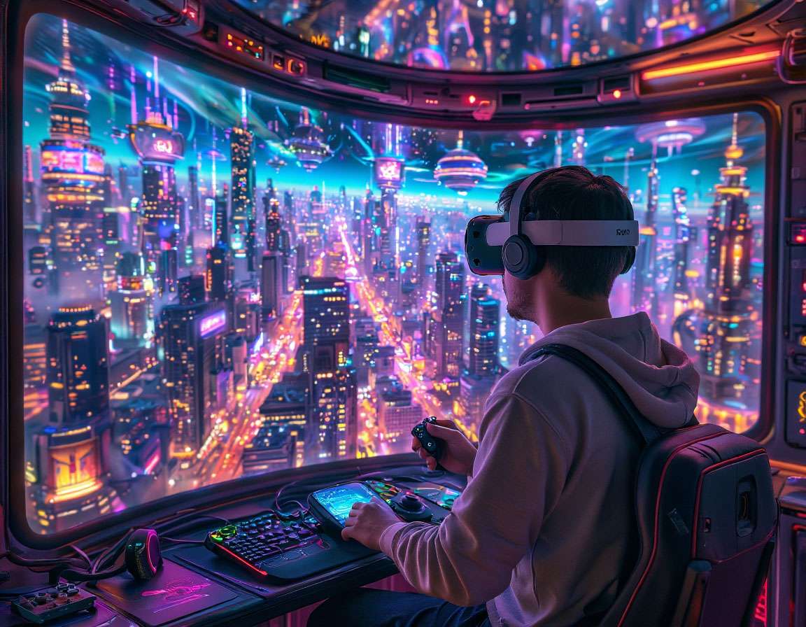 Геймер создает макросы Rift на экране