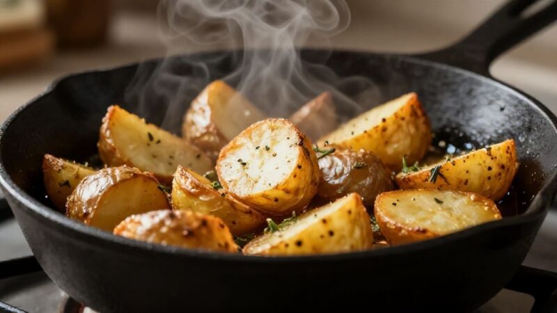 Сон: жарить картошку