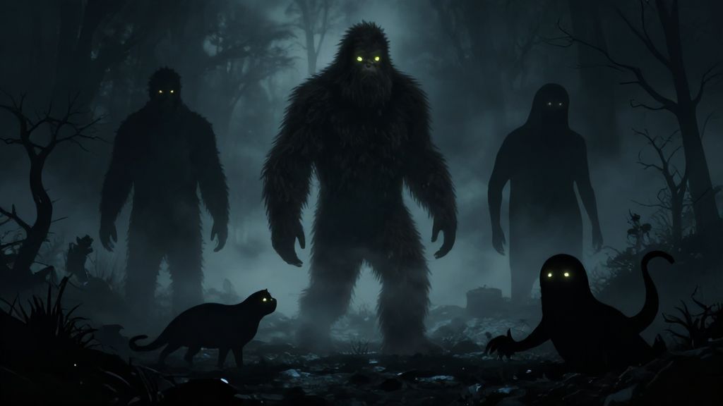 Криптиды в ночном тумане