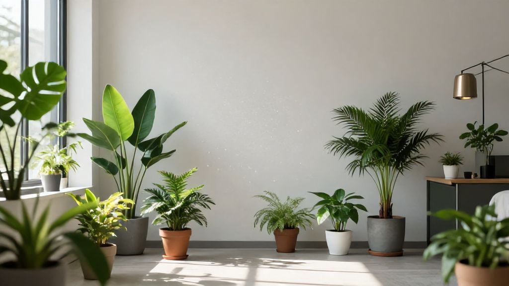 Гармоничное пространство дома с высокой энергетикой и растениями