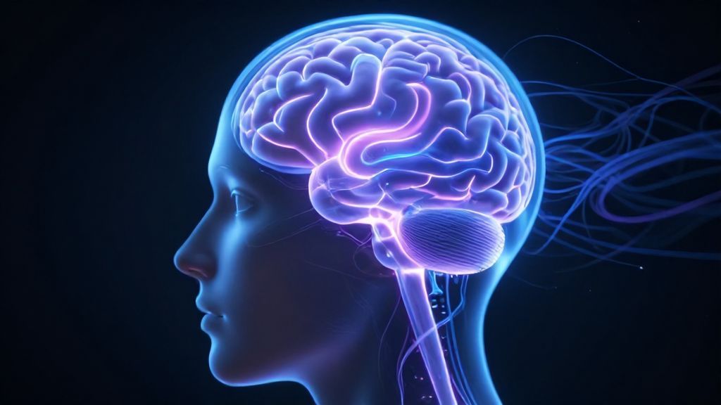 Процесс приема телепатического сигнала человеческим мозгом