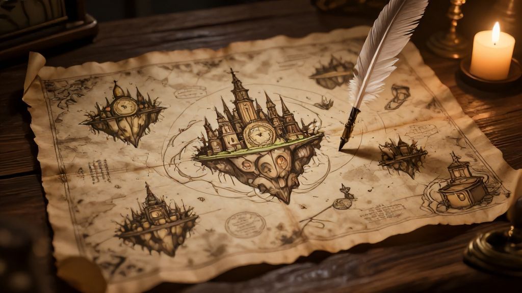 Составление карты локаций осознанных сновидений