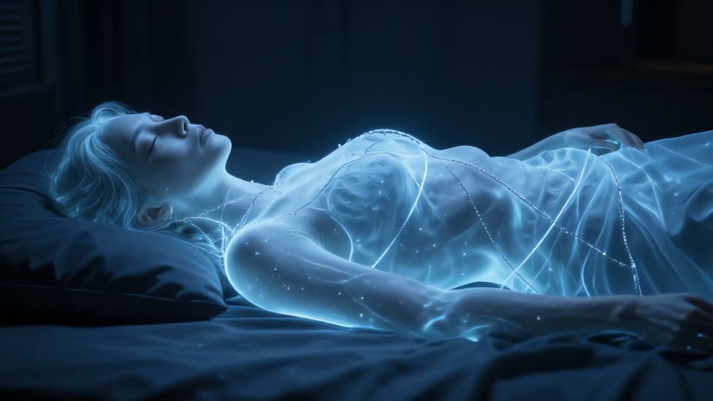 Процесс отделения астрального тела от физического во время сна