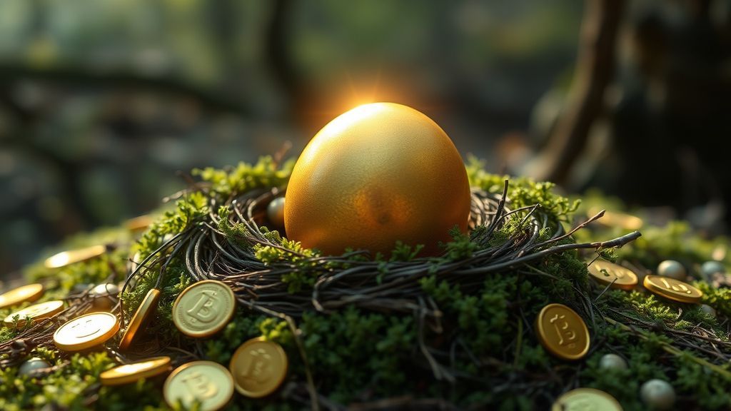 Ритуал на привлечение денег и процветание с золотым яйцом