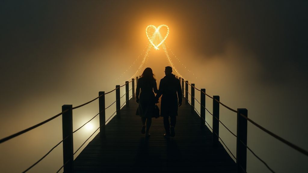 Мистическая встреча двух людей соединенных нитями судьбы