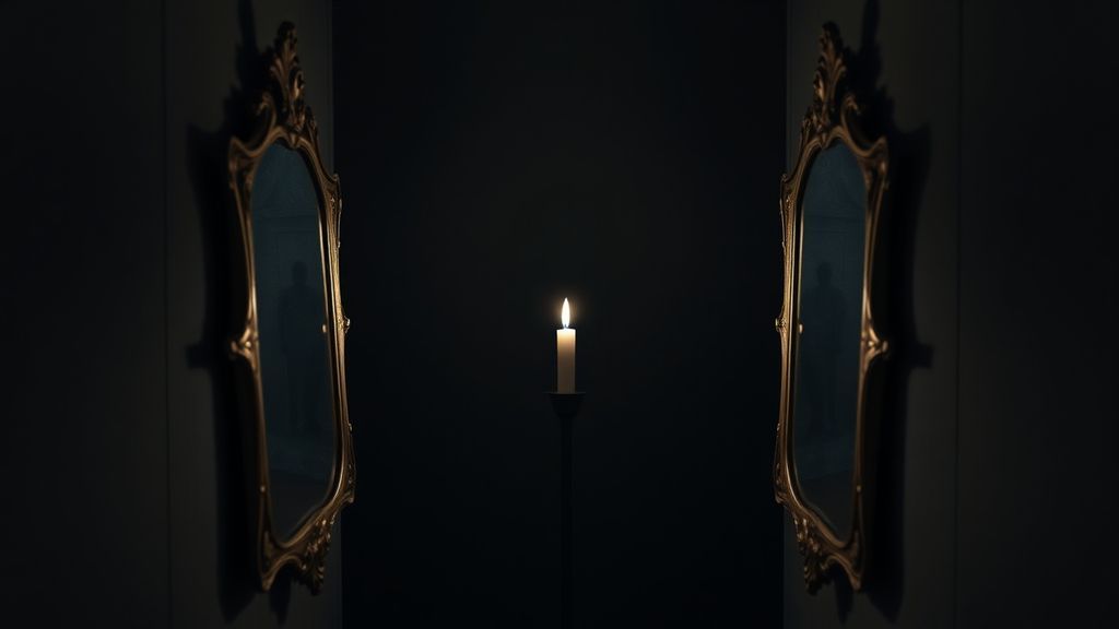 Зеркальный коридор для вызова духа усопшего