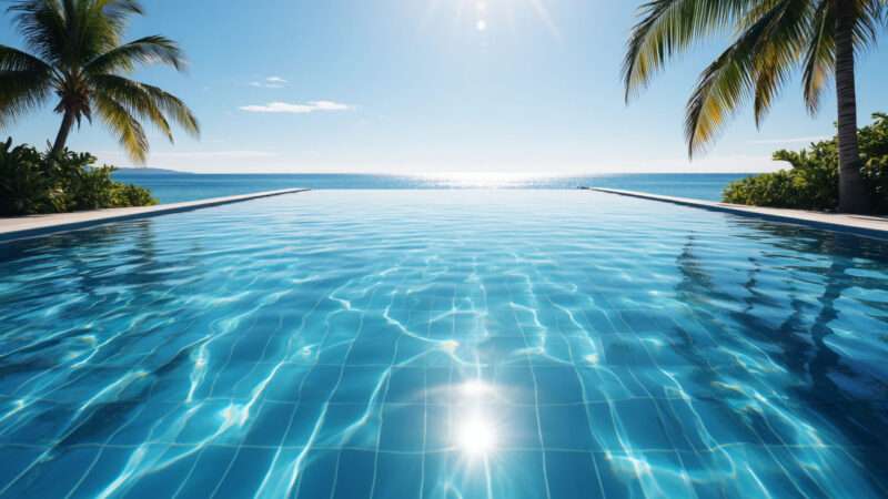 Сон о бассейне с голубой водой