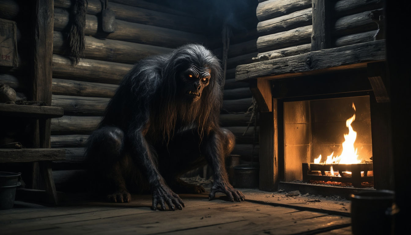 Букачка мифическое существо в углу старой избы