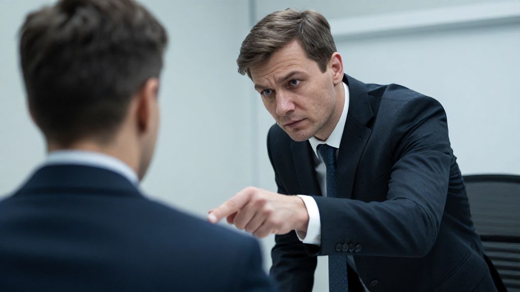 Напряженное невербальное общение в деловой среде