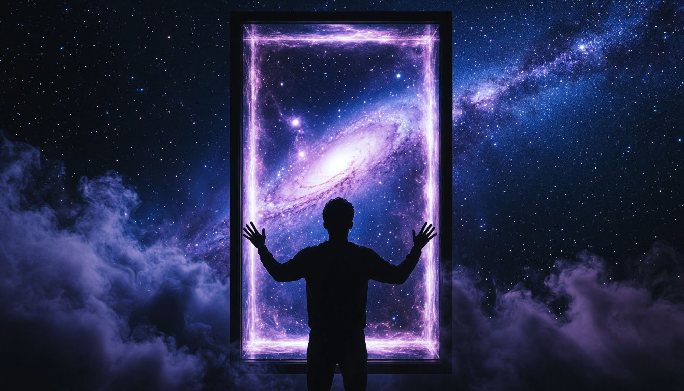 Человек перед зеркалом реальности и видения будущего