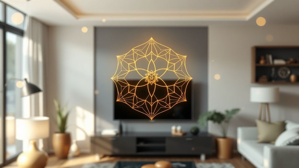 Сакральные символы и видения наяву в пространстве