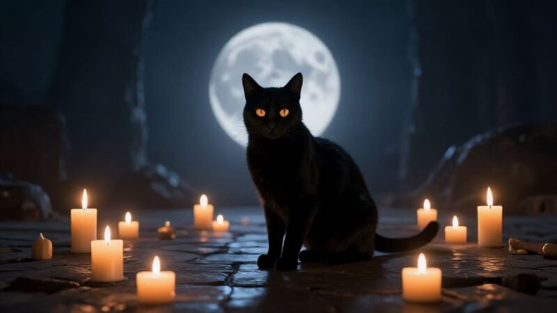 Черная кошка: мистика, приметы и тайное значение символа