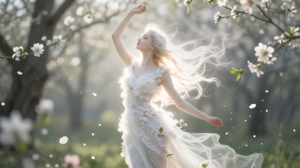 Художественное воплощение энергии вечной юности богини Гебы