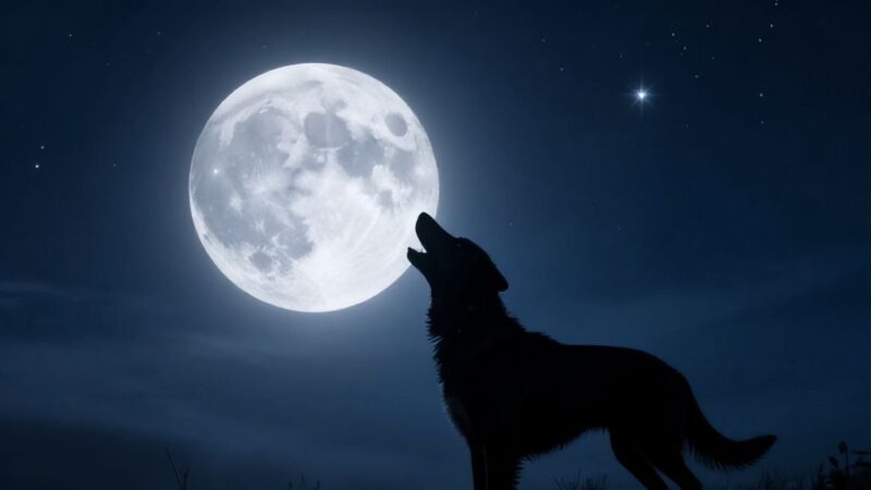 Почему собаки воют на луну: мистика, приметы и причины