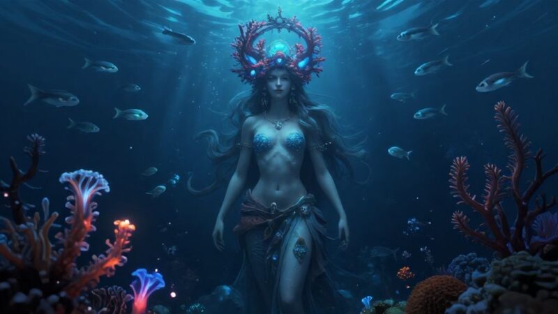 Богиня Амфитрита: мифология, символы и тайны владычицы океана