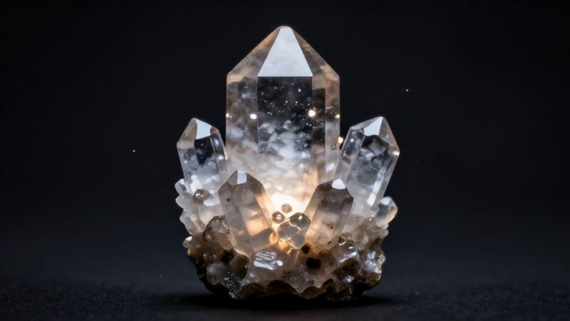 Камень дымчатый кварц