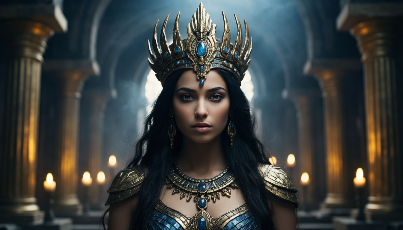 Эрешкигаль — царица подземного мира и богиня смерти