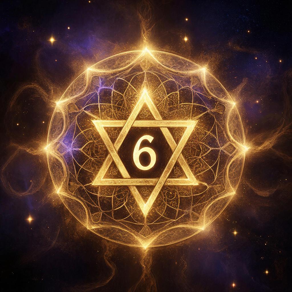 Сакральная гексаграмма и энергия числа 6
