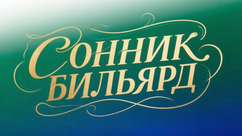 К чему снится бильярд