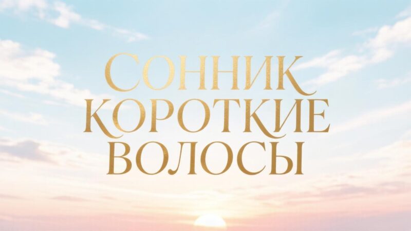 К чему снятся короткие волосы