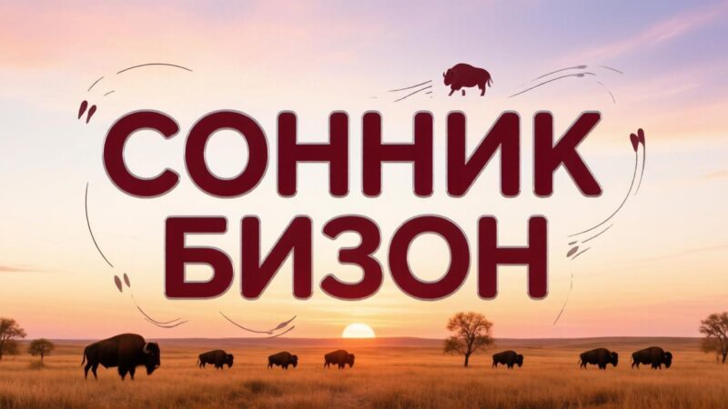 К чему снится бизон