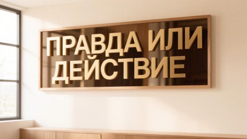 Идеи для игры «Правда или Действие»